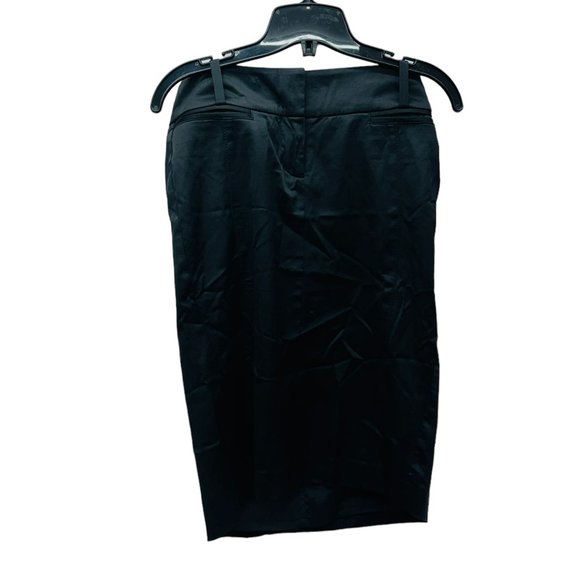 Vintage BEBE Women's Pencil Skirt with Pockets Black - Size 4 - Picture 2 of 5